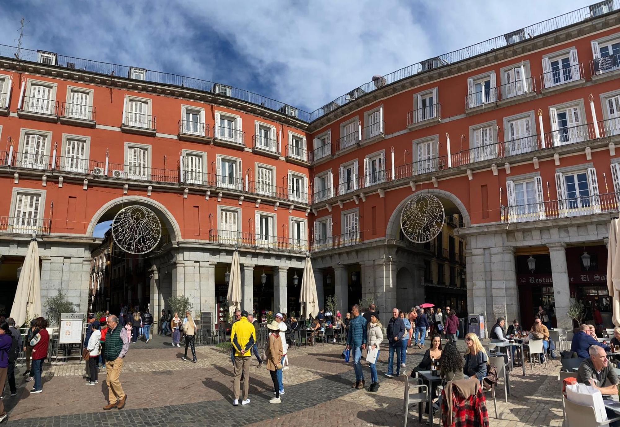 Plaza Mayor View Madrid Luaran gambar